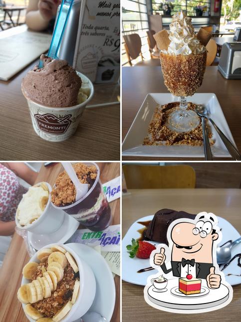 Desfrute de uma das sobremesas