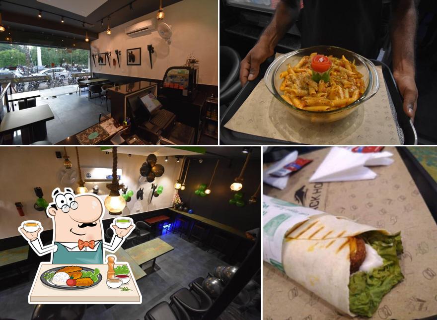 Food at Burger 27 Agra