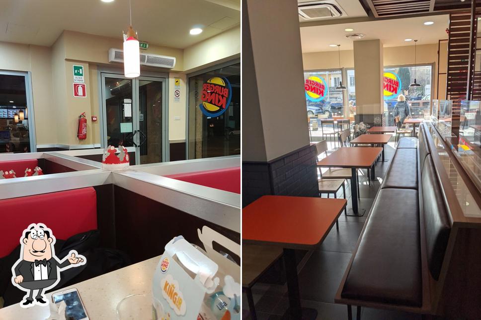 Dai un'occhiata agli interni di Burger King Ostia