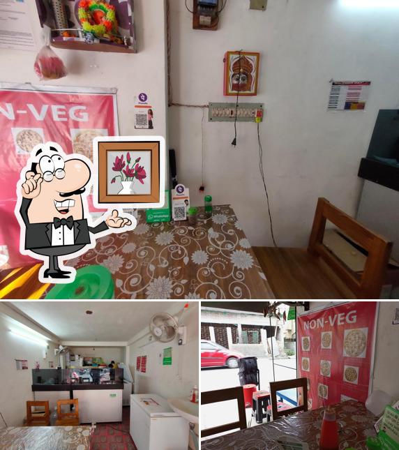 The interior of Pizza day