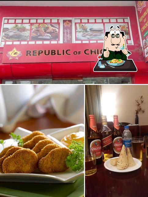 The image of food and exterior at Republic Of Chicken