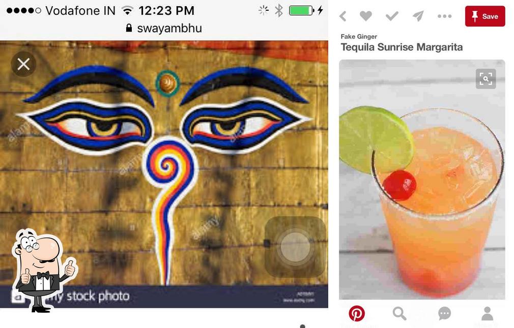 Here's an image of Buddha cafe