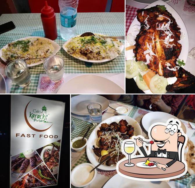 Food at Calicut Karachi Durbar
