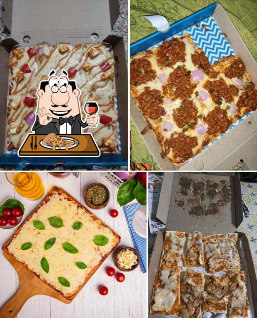 Get pizza at Italian Bob