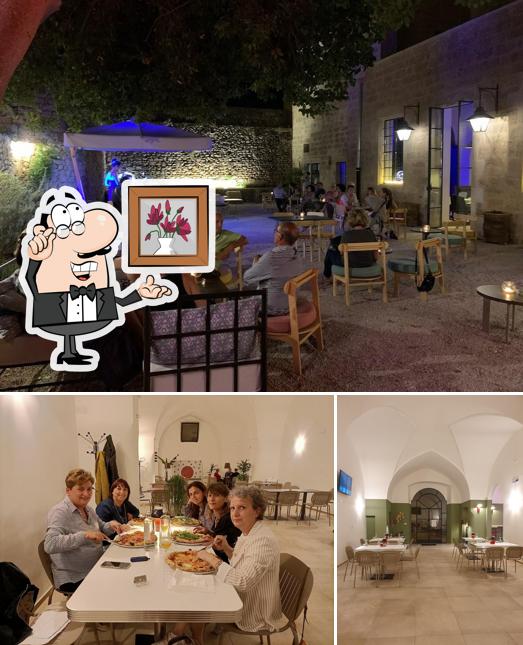 Gli interni di Pizzeria Core A Core