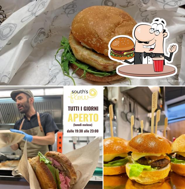 Hamburger al South’s Flow
