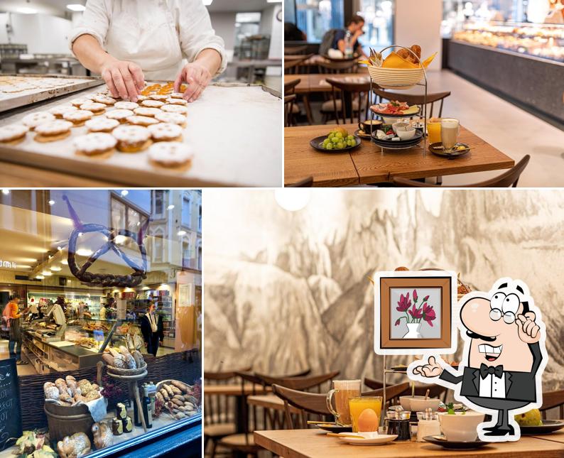 Gli interni di Franziskaner Bäckerei