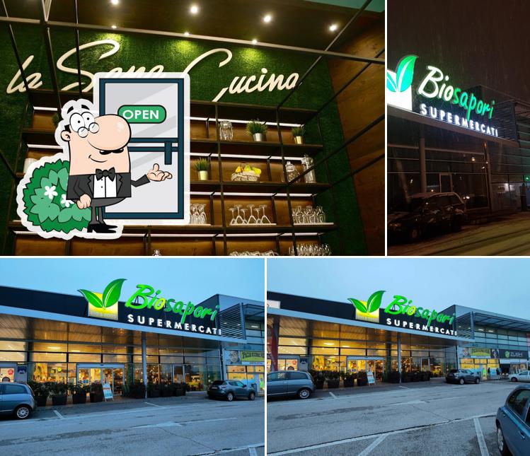 Gli esterni di Biosapori Thiene