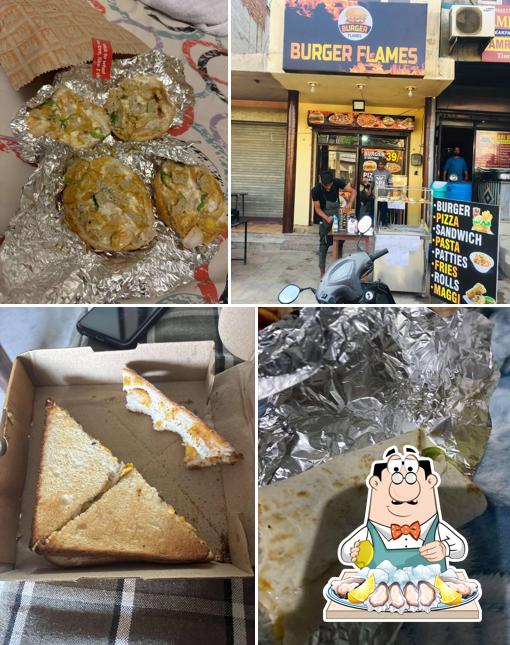 Oysters at Burger flames