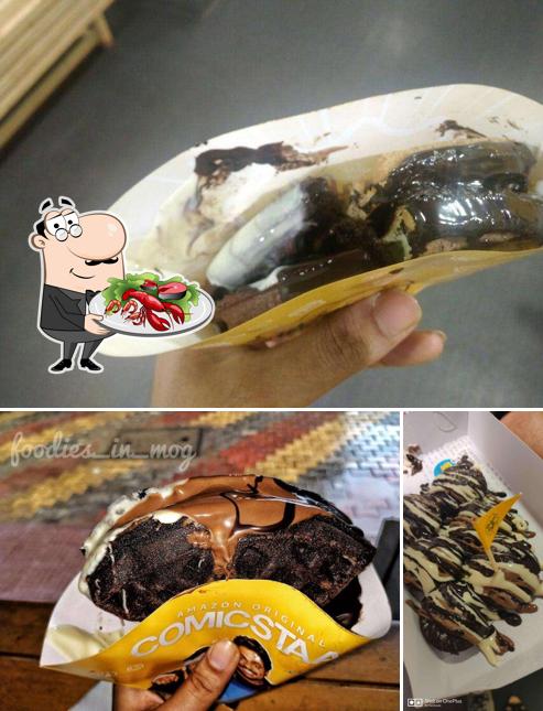 Get seafood at The Waffle Bar