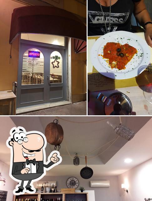 Gli interni di Trattoria Come Una Volta