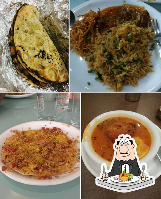 Food at Hare Krishna Hotel