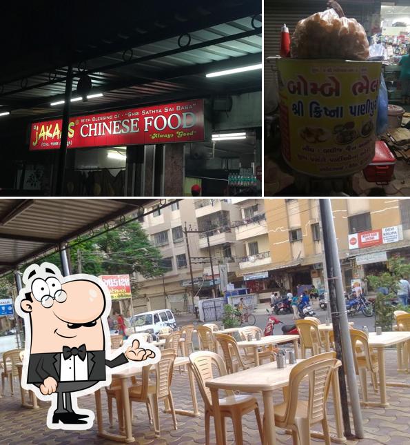 The interior of Jakaas Chinese Food