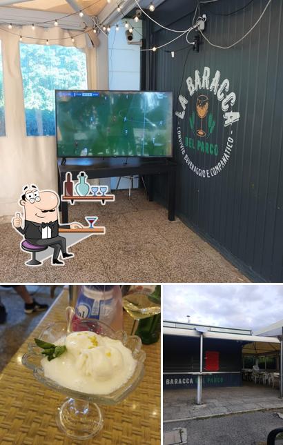 Gli interni di La Baracca del Parco