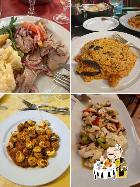 Ceviche e lumache al La Griglia D'oro