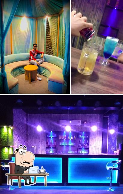 The interior of Tree house cafe