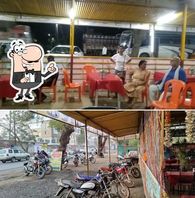 Check out how राजस्थानी रेस्टोरेंट शुद्ध शाकहरी looks outside