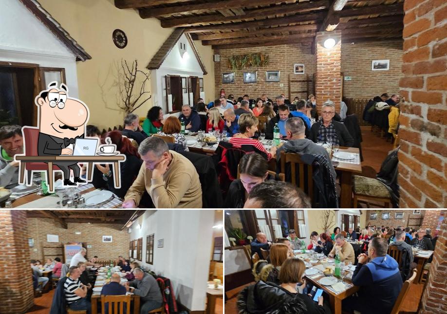 Gli interni di Restoran Ambar