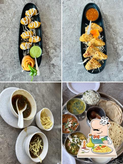 Food at Hotel Jalaram Kathiyawadi