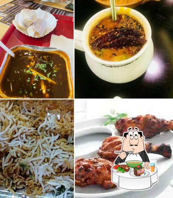 Hot and sour soup at Kareem's