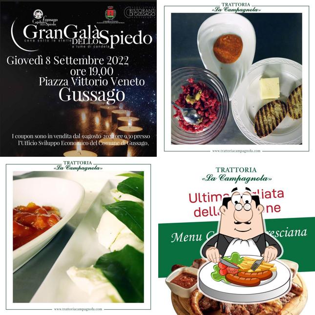 Cibo al Trattoria La Campagnola