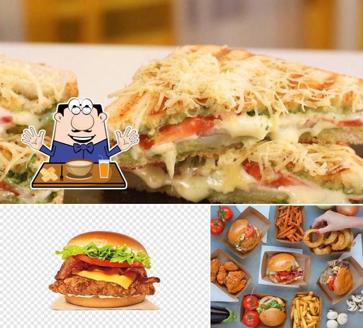 Meals at Wow Burger & Sandwich More