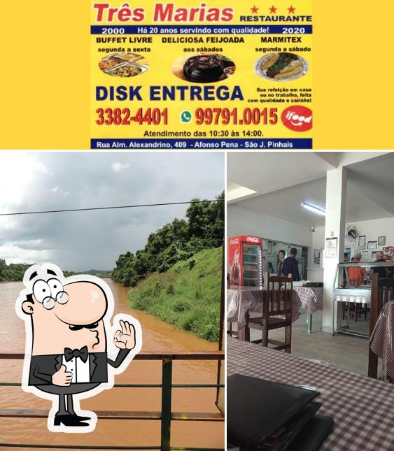 Here's a pic of Restaurante Três Marias