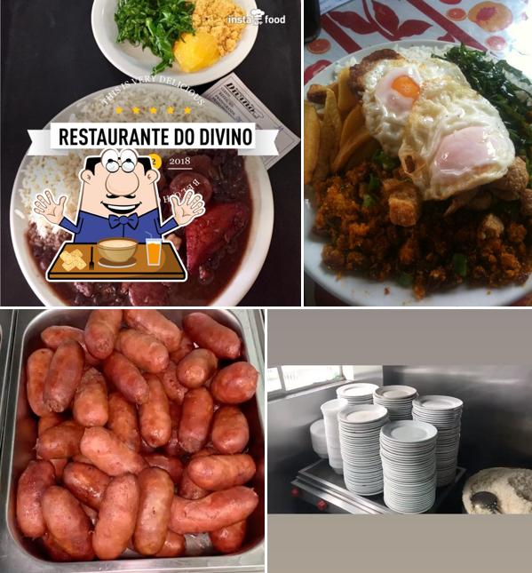 Comida em Restaurante do Divino