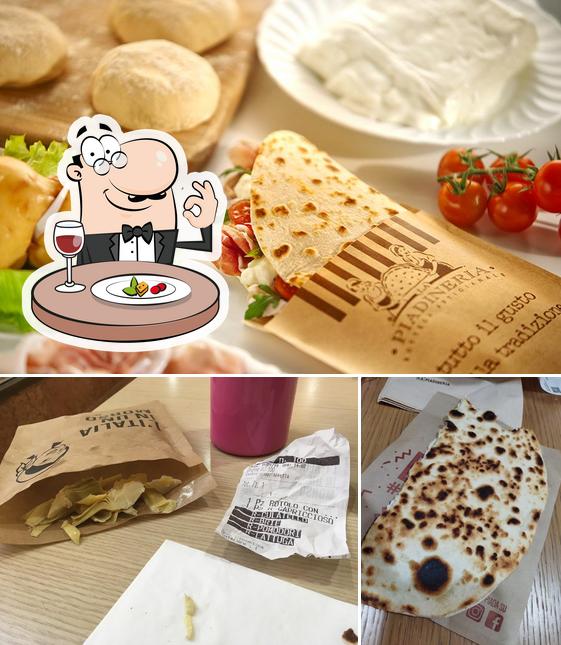 Platti al La Piadineria