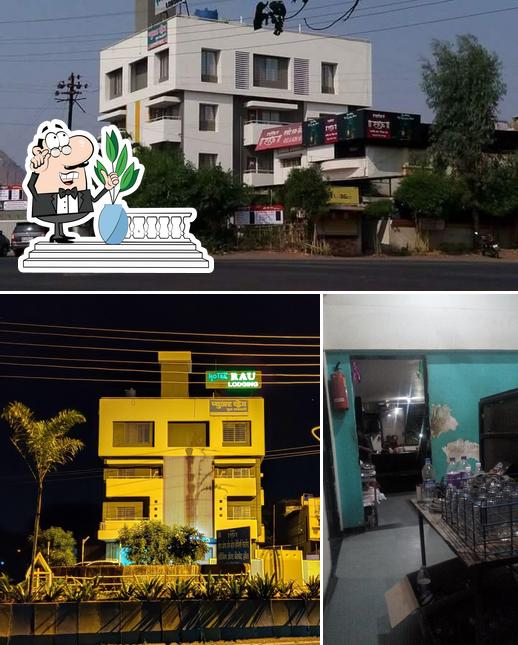 Among various things one can find exterior and interior at HOTEL RAU PERMIT ROOM AND BAR