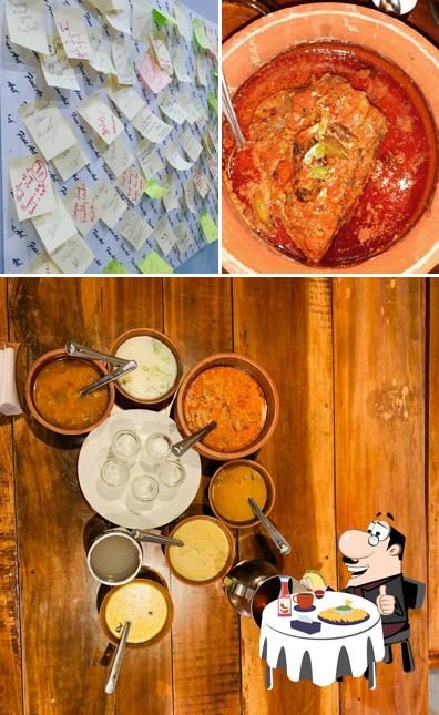 Cheese plate at AmmaVeedu Restaurant