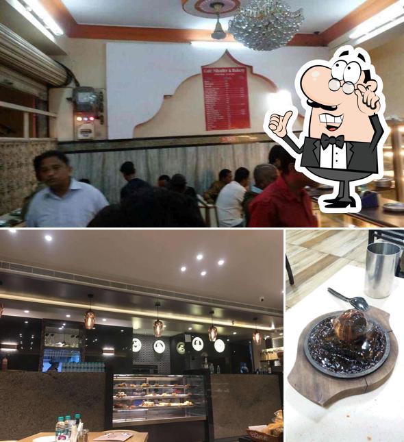 Among various things one can find interior and exterior at Cafe Niloufer