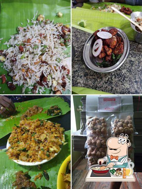 Fried rice at Hotel Kurinchi Chettikulam Jn