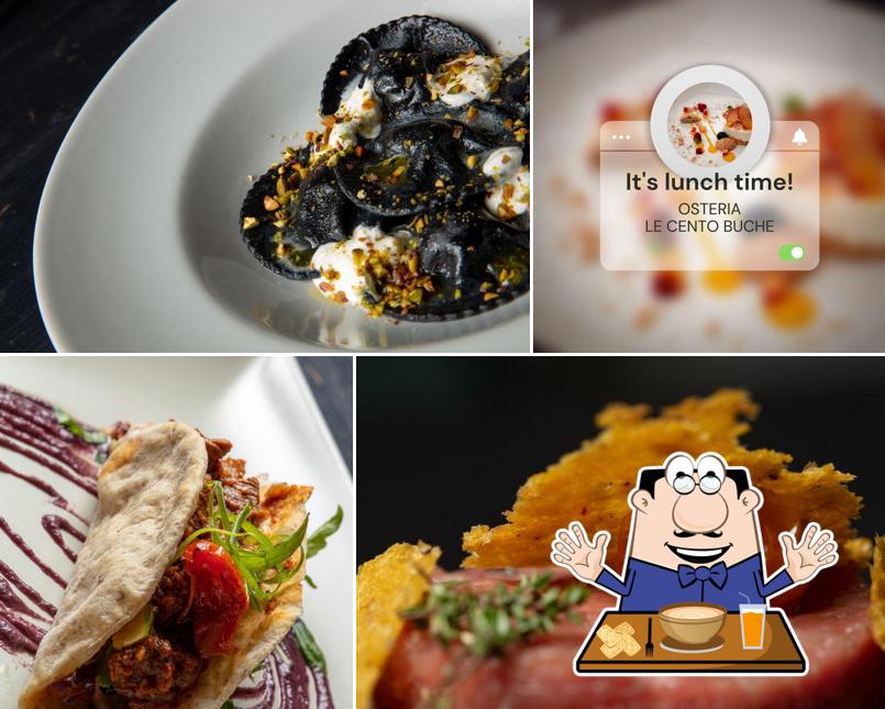 Platti al Ristorante Le Cento Buche