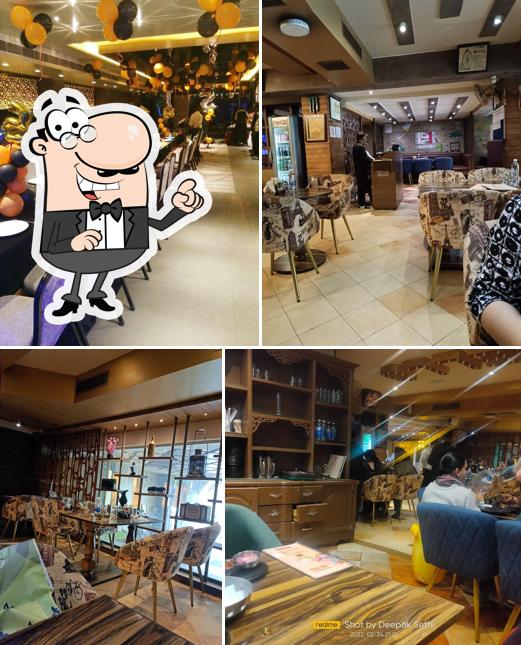 The interior of The Yellow Chilli - Sarabha Nagar, Ludhiana