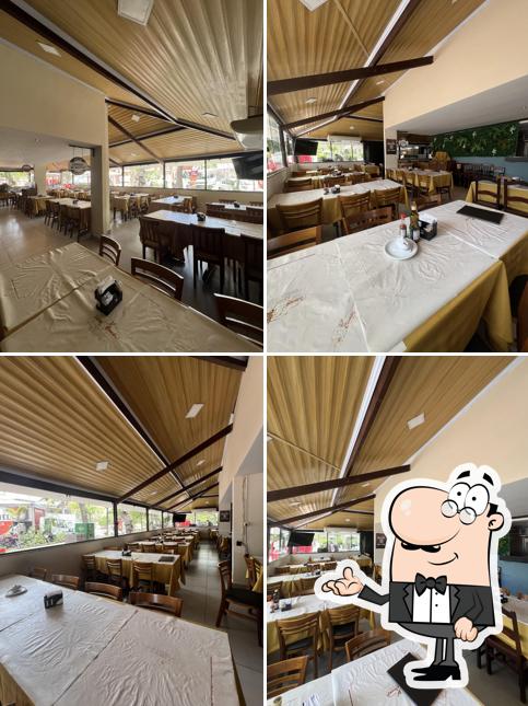 O interior do Restaurante Crepe & Cevada - Ilha do Governador