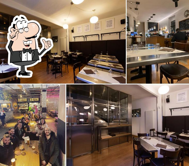 Gli interni di L'Officina della Pizza