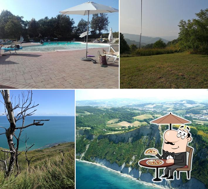 Curiosa tra gli esterni di Camping Paradiso