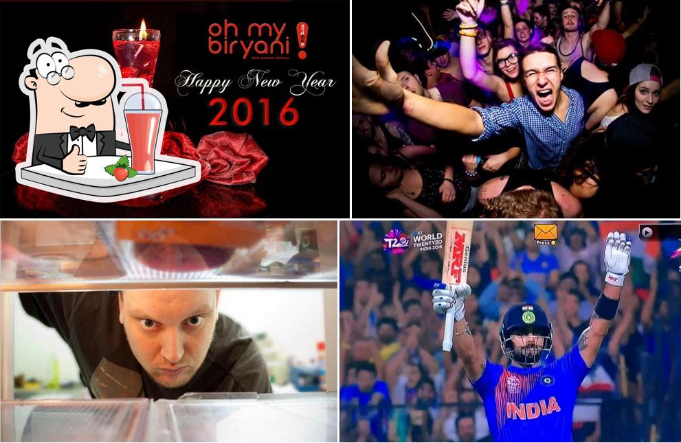 Enjoy a beverage at omyb