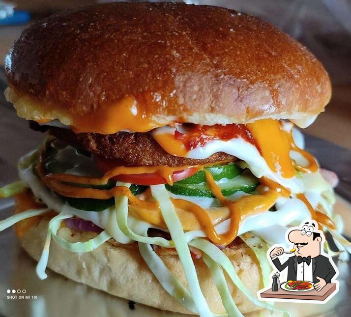 Food at Pizza K Night