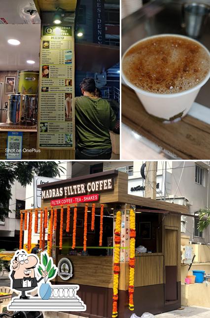 Madras Filter Coffee - MVP Vizag is distinguished by exterior and food