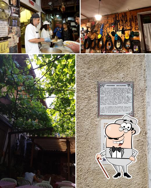 Goditi la vista dall'area esterna di Osteria Al Vecchio Stallo