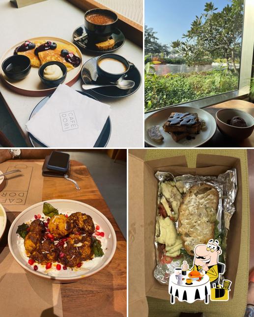 Food at Cafe Dori Gurgaon