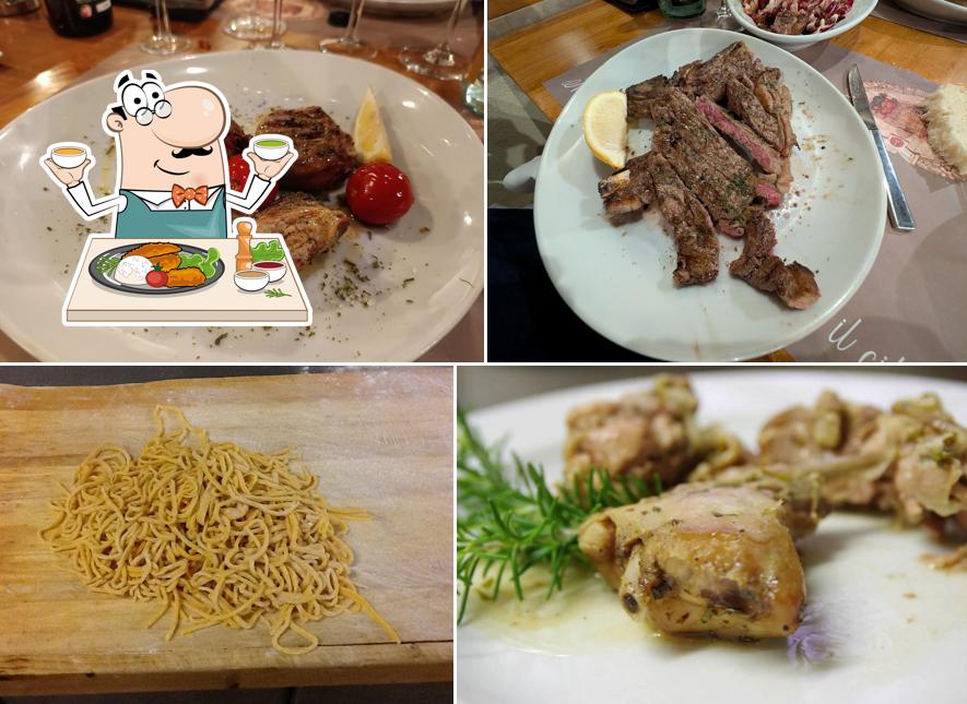 Cibo al Ristorante la Cantina di Sarna