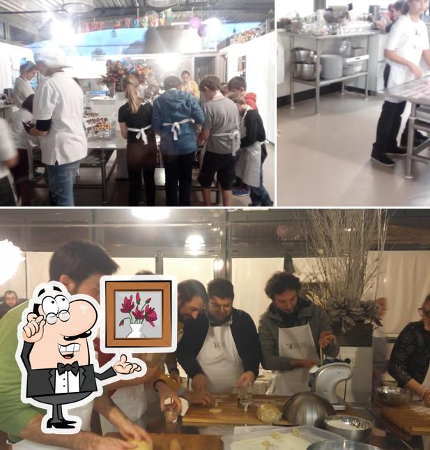 Gli interni di Sale&Dede - Laboratorio di Cucina