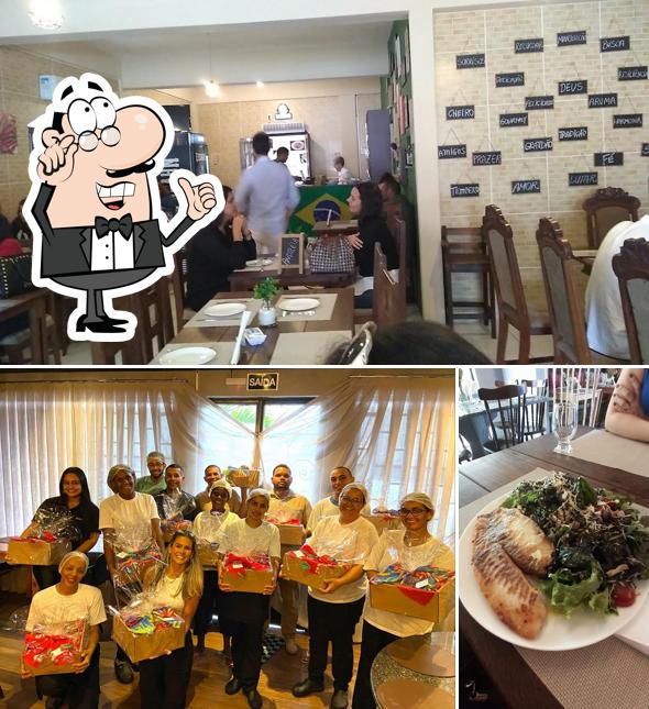 Veja imagens do interior do Restaurante Manjericão