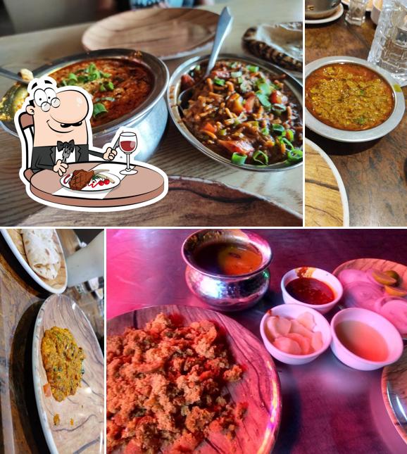 Order meat dishes at Shree Maruti Nandan Kathiyawadi Garden Restaurant