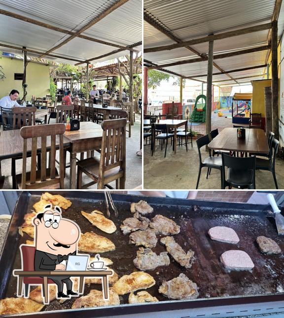 O Rancho Dio Madona Restaurante se destaca pelo interior e comida