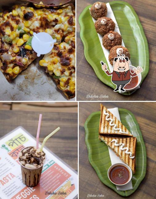 Meals at Paanch Kaan cafe bistro