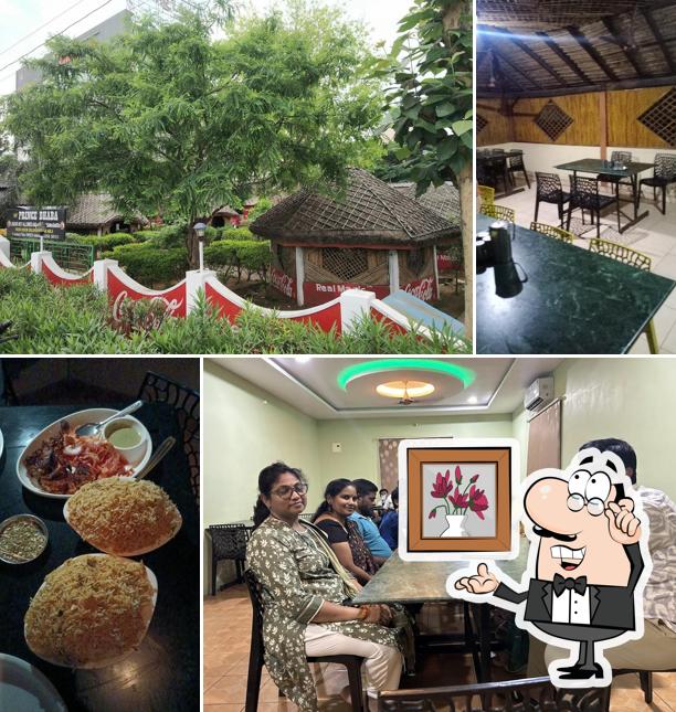 The interior of Prince Dhaba